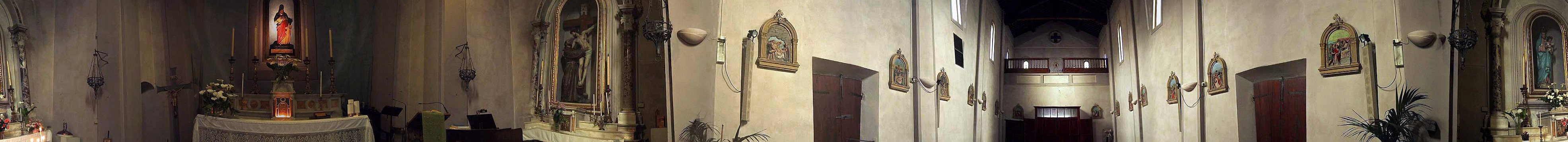 Barga Churches panorama