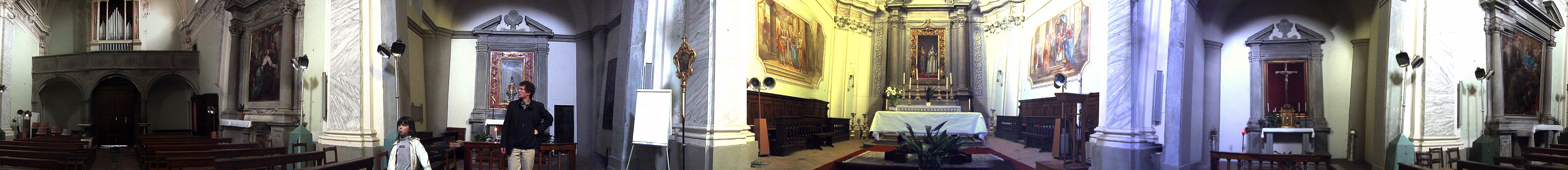 Barga Churches panorama