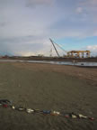 shoes found on the beach at Livorno