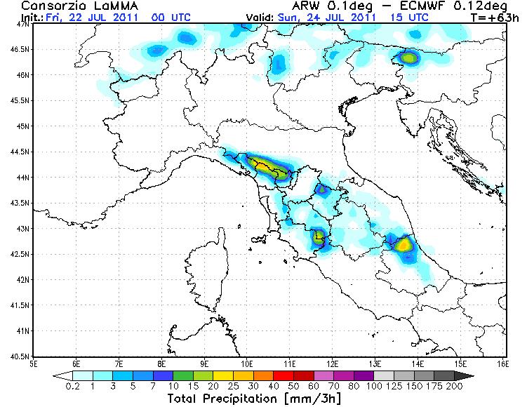 Tempo incerto e fresco anche nel week end