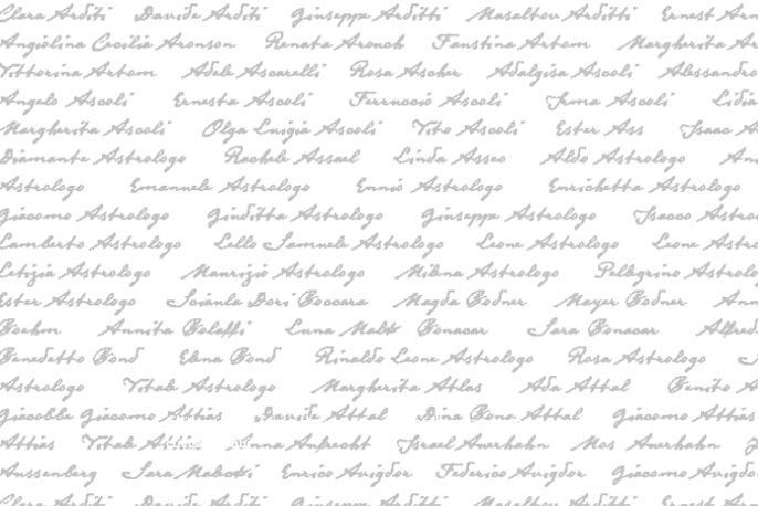 Italian Shoah names – Memorial to the Victims of 1943-1945 anti-Jewish Persecution