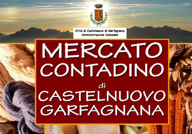 Mercato contadino a Castelnuovo Garfagnana sabato e domenica