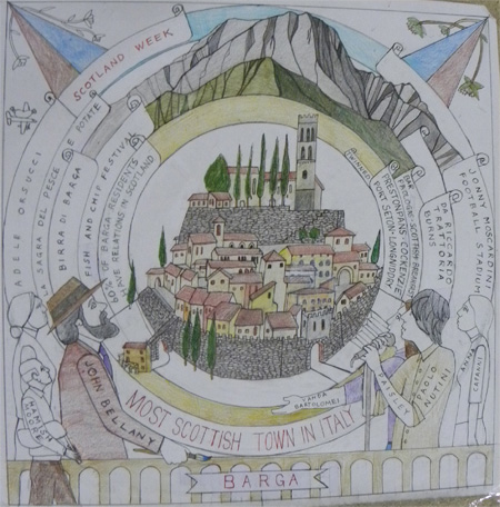 Scottish Diaspora Tapestry, ecco i pannelli che raccontano Barga