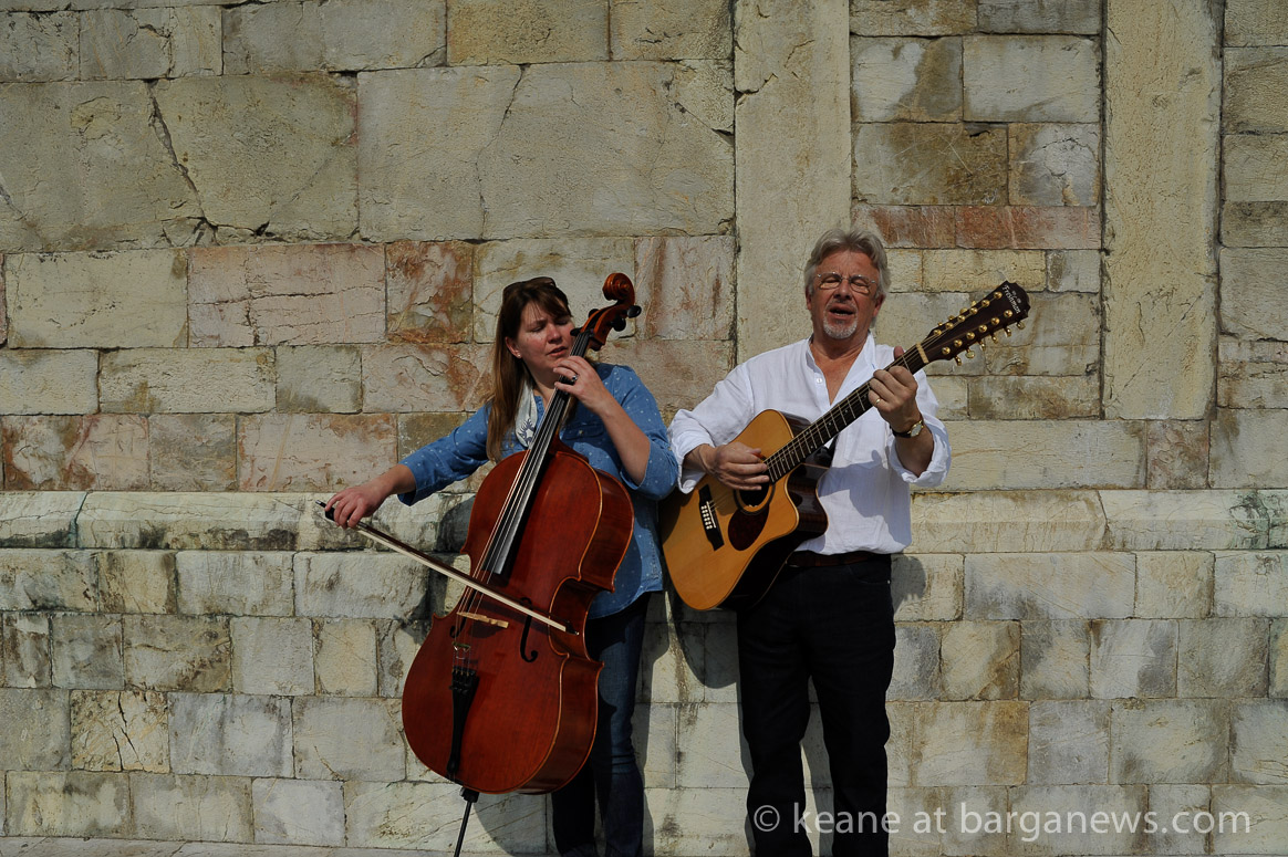 Live music and photoshoot for CD in Barga