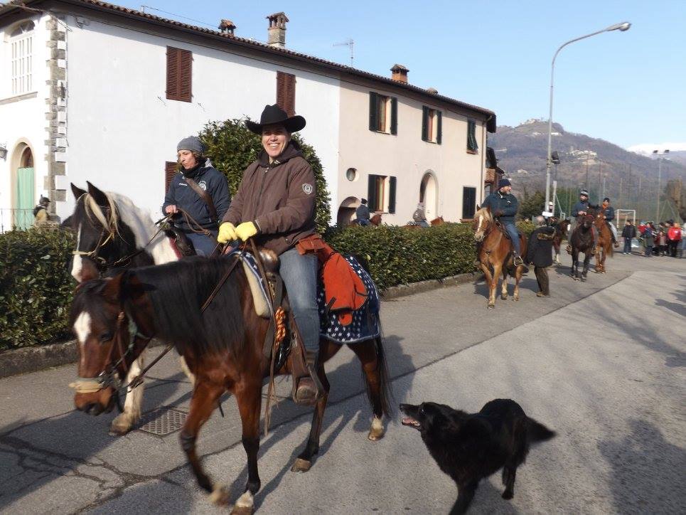 Blessing the animals in Barga