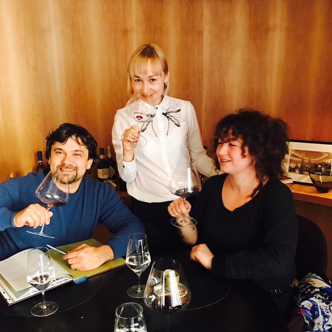 Local food and wine presented in Russia