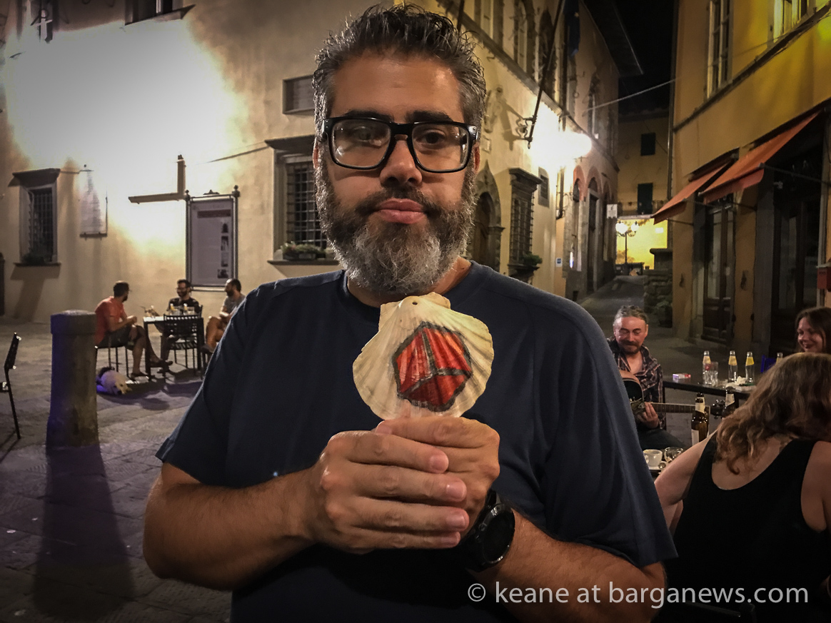 Andrea Guzzoletti starts another 1000 km walk