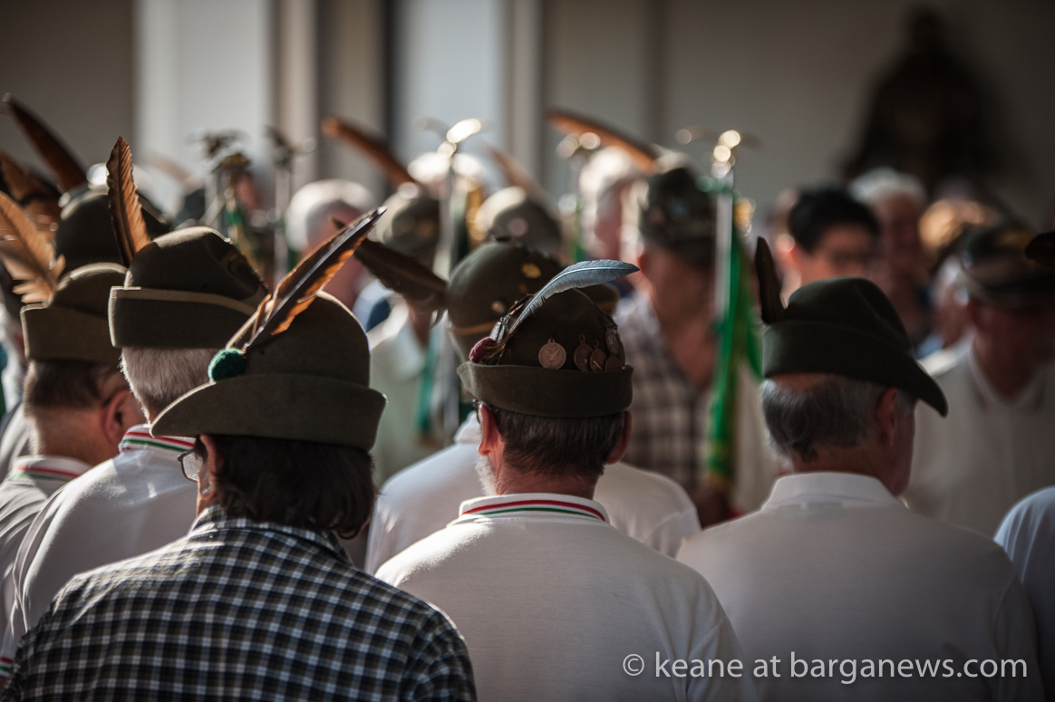 Alpini funeral for Popi