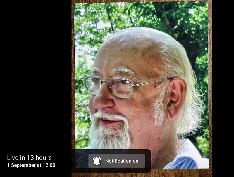 Alfredo Moscardini funeral live stream